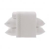 Jogo De Cama Bordado Gretta